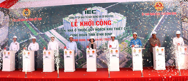 Dự án Nhà ở thuộc quy hoạch khu thiết chế công đoàn tỉnh Bình Định