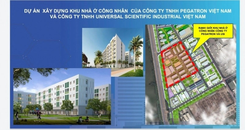 Thiết kế dự án khu nhà ở công nhân viên Công ty TNHH Pegatron Việt Nam